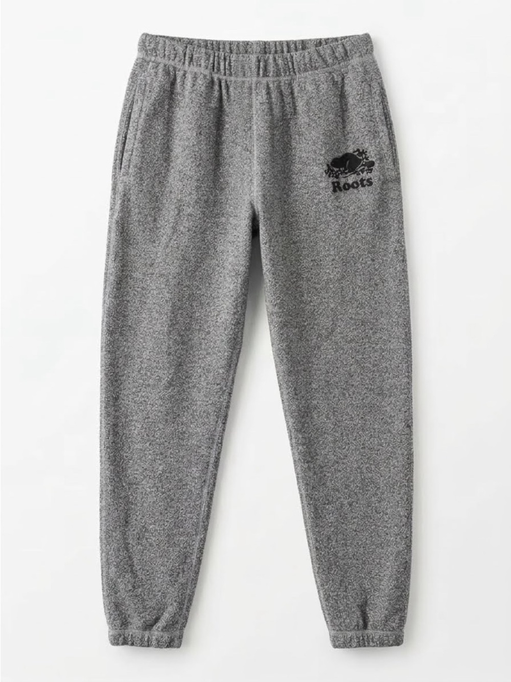 Roots Men’s Salt & Pepper Original Sweatpants Size Small